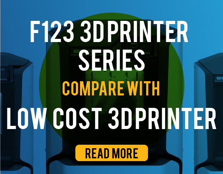 F123 3D Printer compare with Low cost 3D  Printer