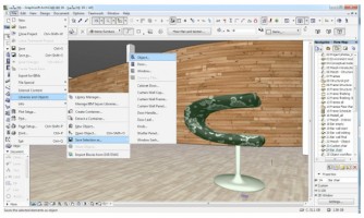 การแก้ไข Object ด้วย Morph ใน ArchiCAD