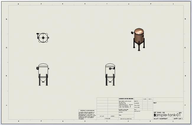 การใช้คำสั่ง Predefined… ใน Drawing