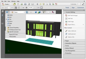 การสร้างไฟล์ PDF 3D จาก ArchiCAD 18