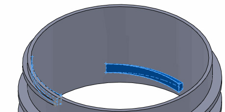 เขียนเกลียวคอขวดน้ำพลาสติกด้วย SolidWorks