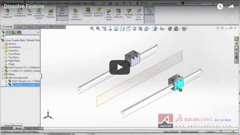 Dimensioning Virtual Sharps in SolidWorks