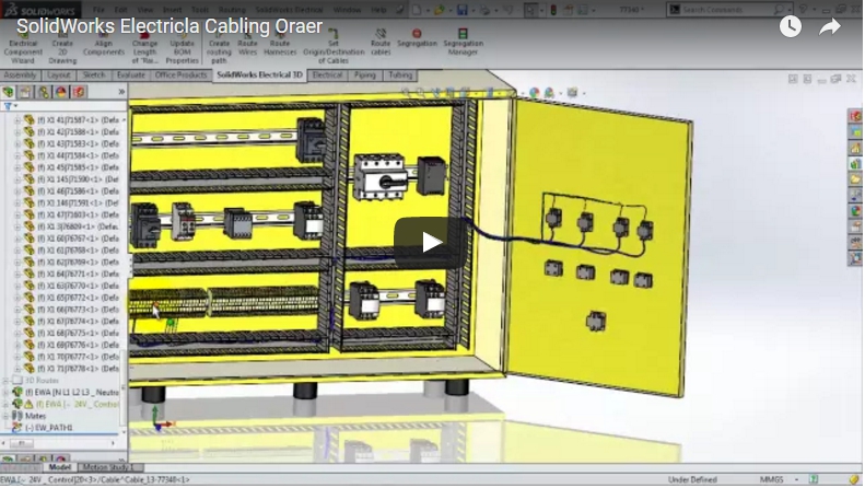 Cabling Oraer การจัดลำดับสายไฟใหม่ ไม่สิ้นเปลืองโดยวงจรยังอยู่เหมือนเดิม