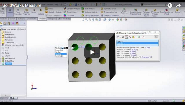 SolidWorks Measure