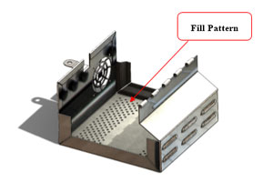 Tips on using the SolidWorks Fill Pattern Feature