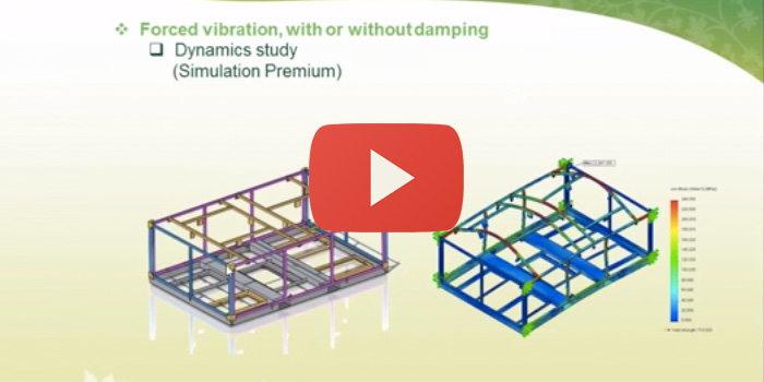 วีดีโอ Webinar ย้อนหลัง - Vibration & Droptest by SolidWorks Simulaition