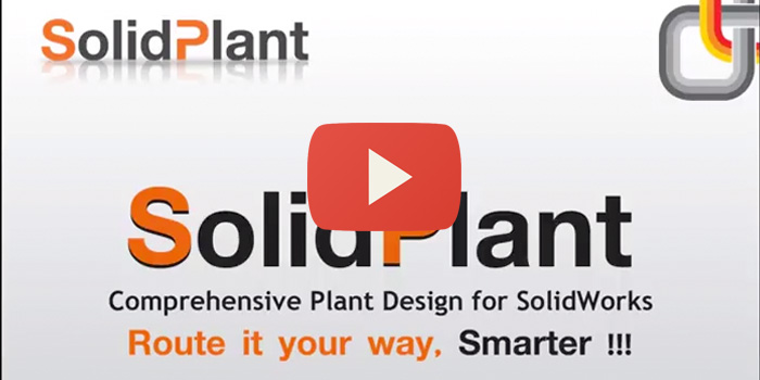 เขียนงานท่อ 3 มิติบน SolidWorks ด้วยโปรแกรม SolidPlant 2014