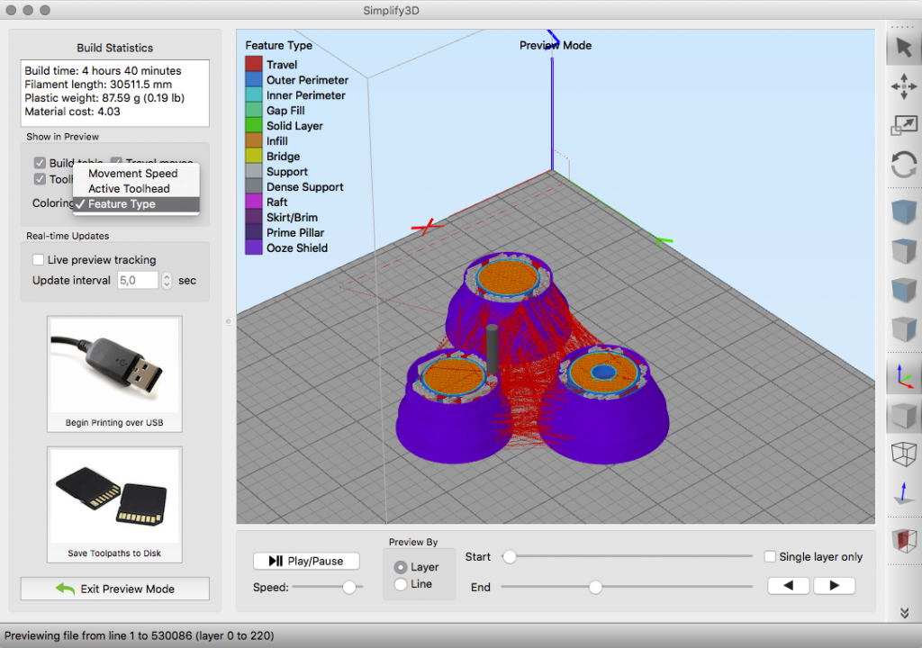 Best 3D Printing Software #15: Simplify3D