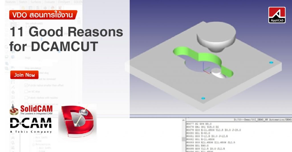 11 Good Reasons for DCAMCUT