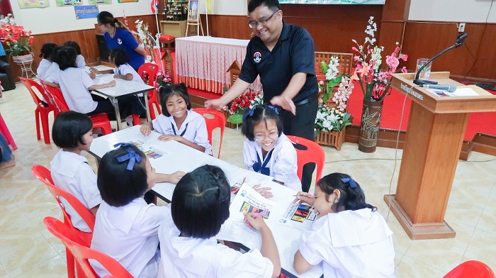 โครงการอบรมเชิงปฏิบัติการสำหรับเด็ก : สนุกกับหุ่นยนต์ (Kid Workshop : Fun with Robots At Suphanburi)