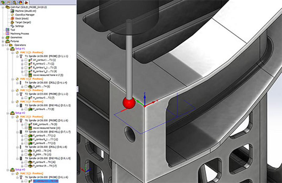 SolidCAM's Solid Probe Module