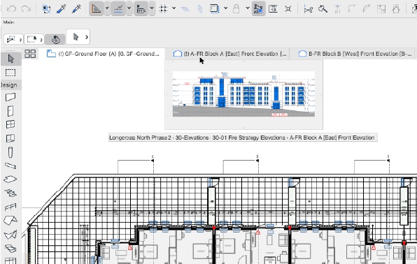 ARCHICAD23 : Navigating Among Tabs