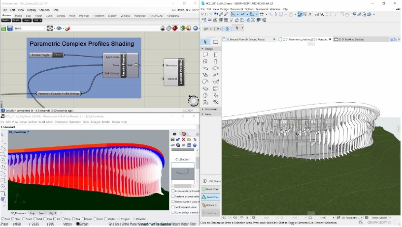 ARCHICAD 23 : Parametric Complex Profiles Shading