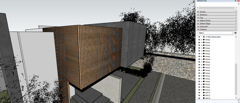 SketchUp-Outliner-01 SketchUp Pro Outliner -01