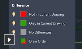 Enhanced DWG compare