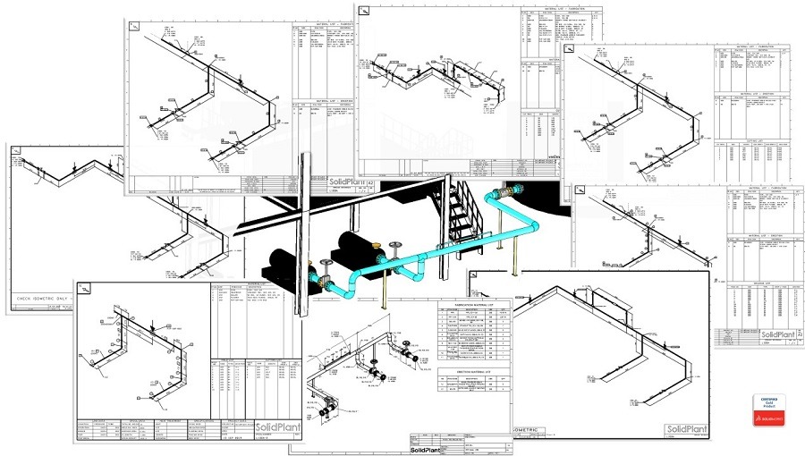 เปลี่ยน Piping Isometric ที่ยุ่งยาก ให้เป็นเรื่องง่ายแบบออโต้ด้วย SolidPlant 3D