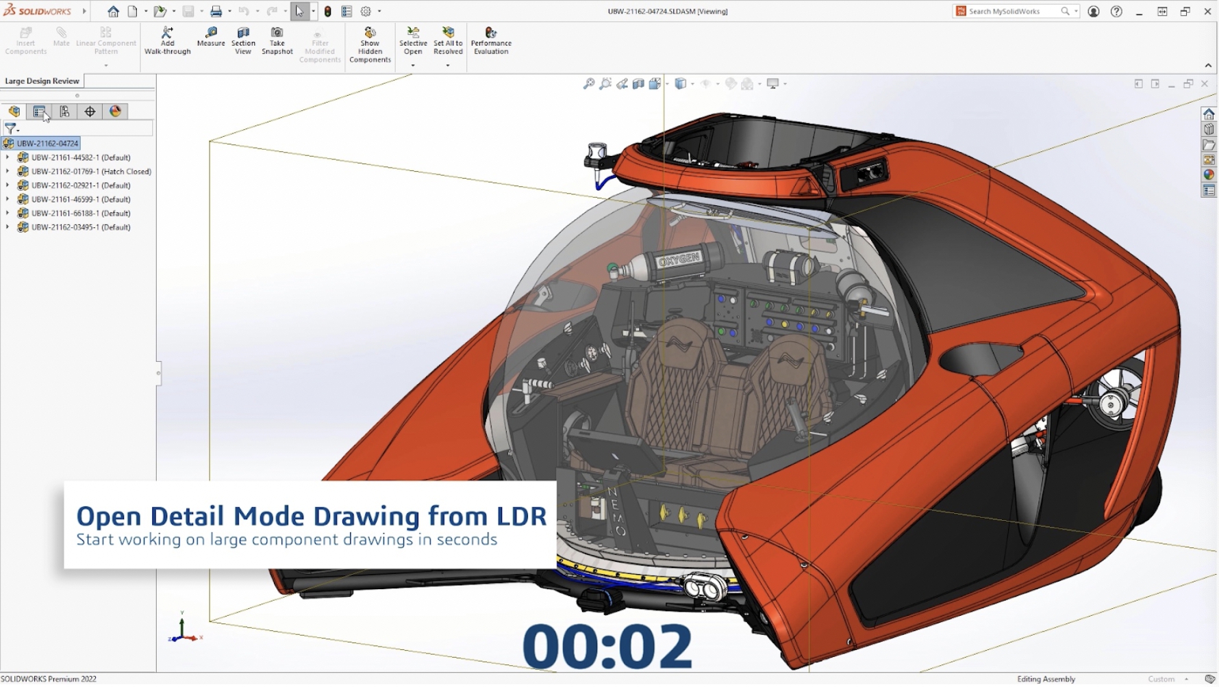 SOLIDWORKS 2022 - Expanded Use of Detailing Mode