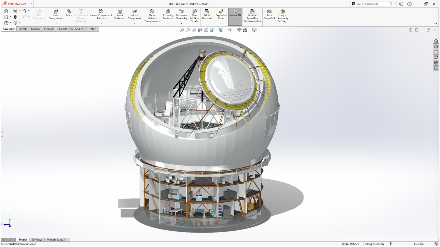 SOLIDWORKS 2022 - Import and Display Performance Improvements