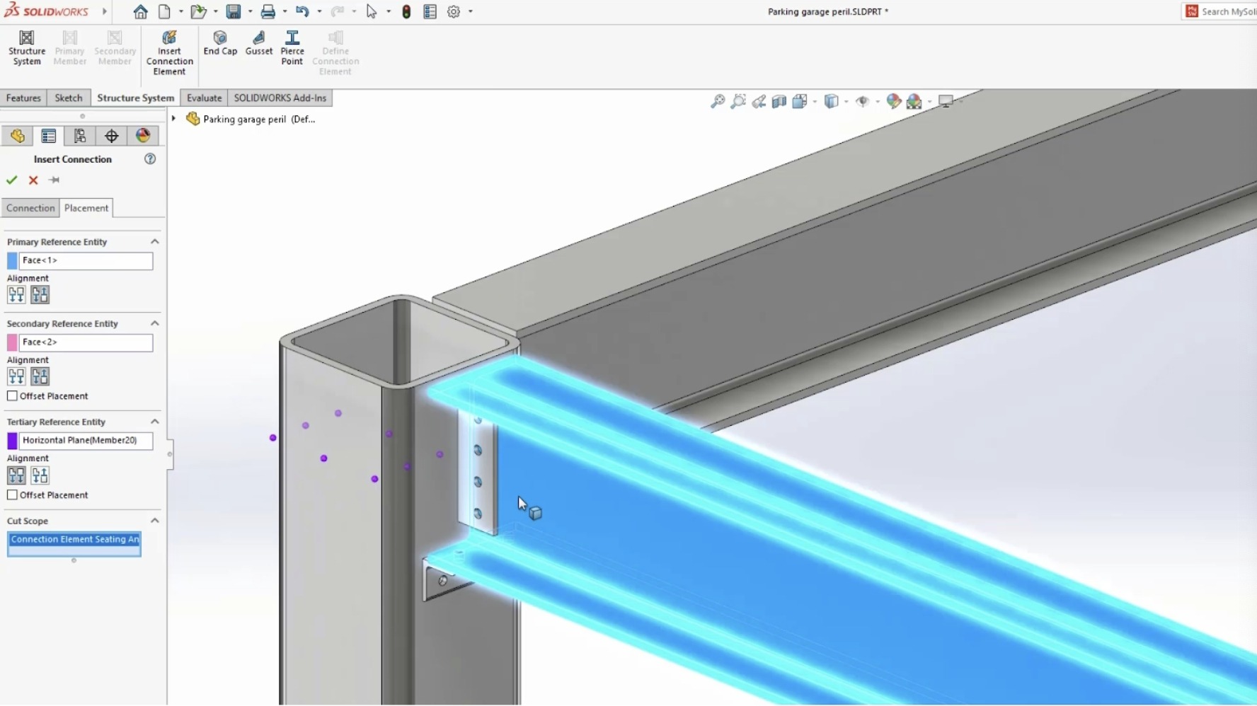SOLIDWORKS 2022 - Structure System and Weldment Improvements 