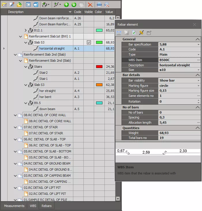 ExtrAXION Rebars Organize