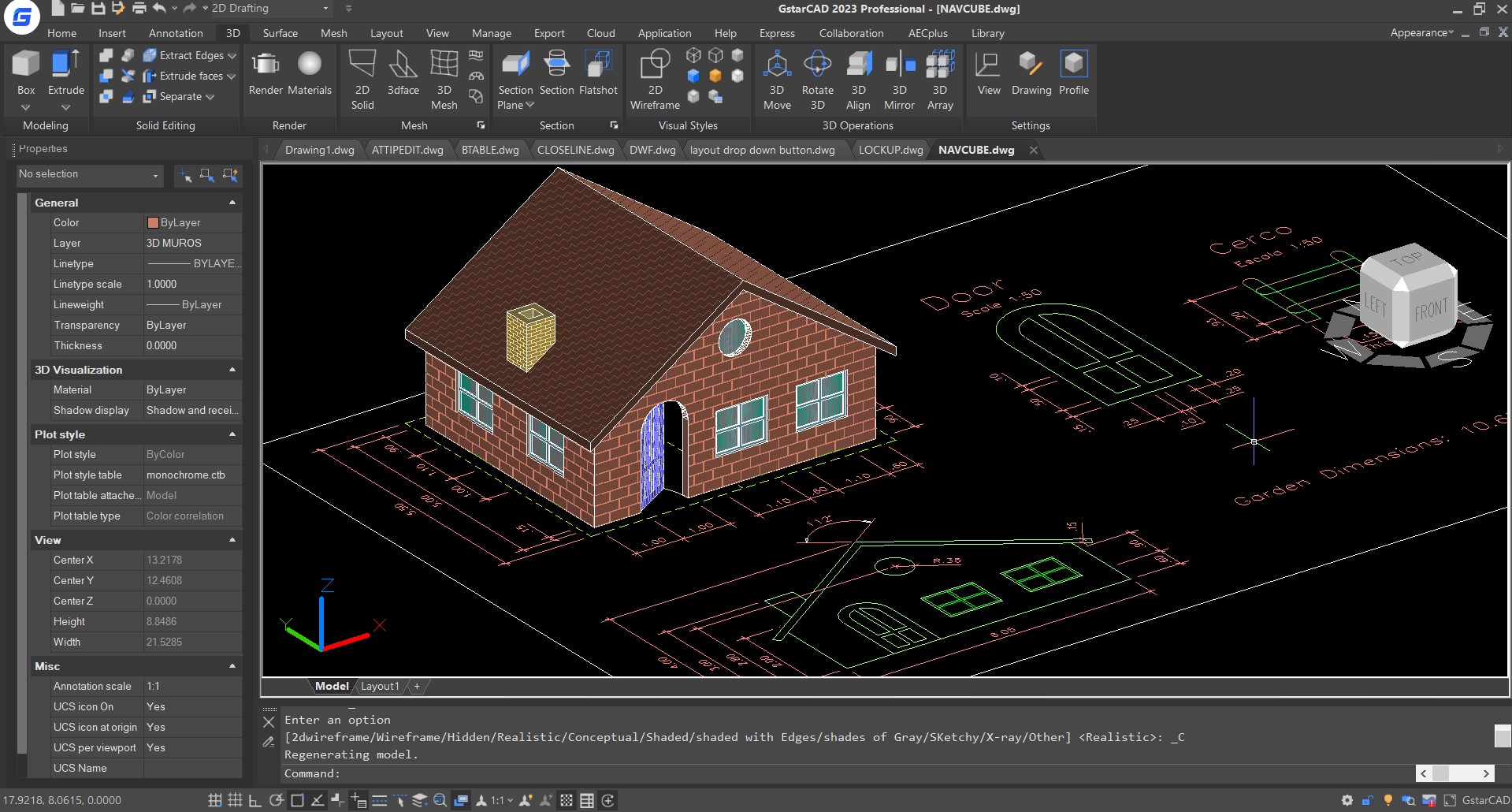 GstarCAD โปรแกรมเขียนแบบ 2D/3D CAD ลิขสิทธิ์ ใช้งานเทียบเท่า AutoCAD Gstarcad โปรแกรมเขียนแบบ 2D/3D Cad ลิขสิทธิ์ ใช้งานเทียบเท่า Autocad