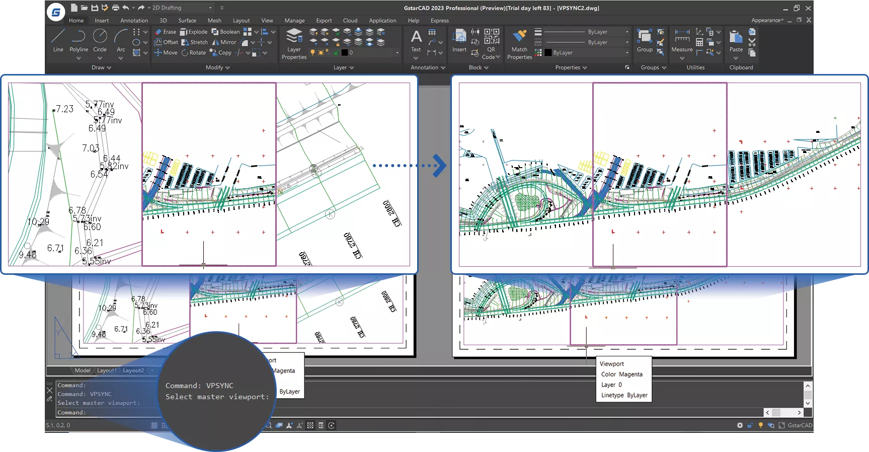 GstarCAD 2023 VPSYNC